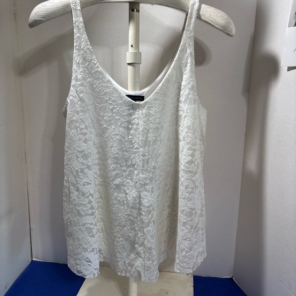 White Lace Women's Top